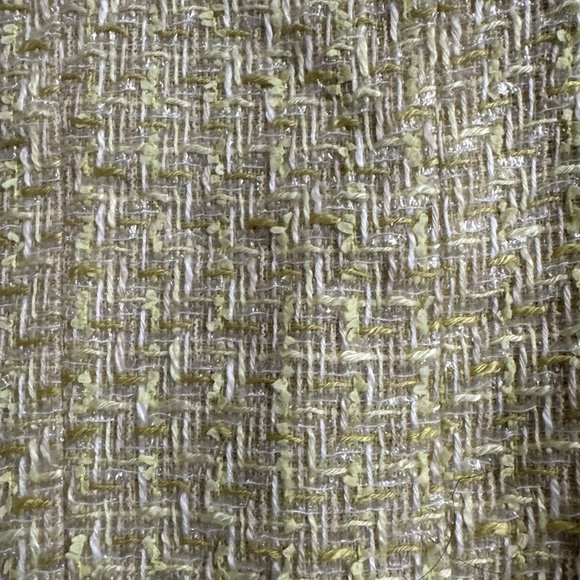 New NWT Marc Jacobs Runway Spring 2019 Mint Yellow Tweed Jacket Sz 8 Ret. $2200 - Picture 9 of 9